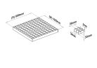600x1000 SP-Gitterrost (30x2, 34/38, feuerverzinkt)
