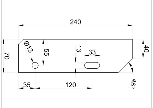 800x240 SP-Treppenstufe (30x2, 34/38, feuerverzinkt)