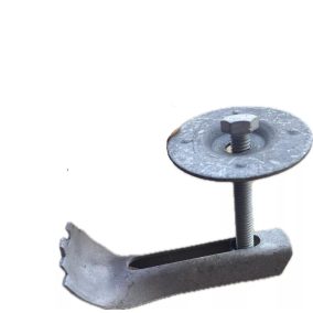 Gitterrostklemme tellerförmig, feuerverzinkt